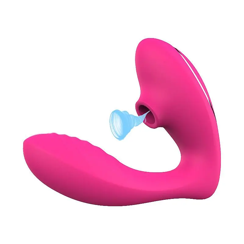 VIBRADOR DE PONTO G E CLITÓRIS COM PULSAÇÃO