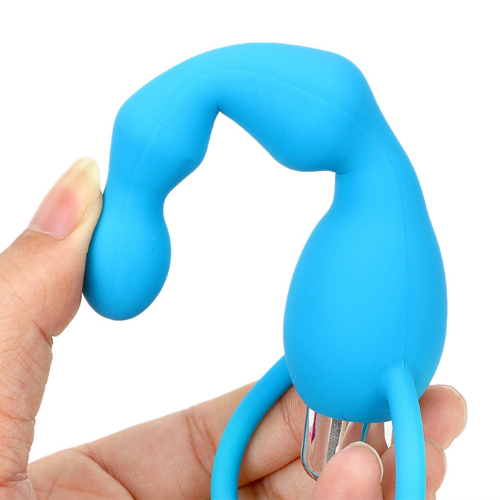 PLUG ANAL BEADS ESCALONADO COM  VIBRAÇÃO 